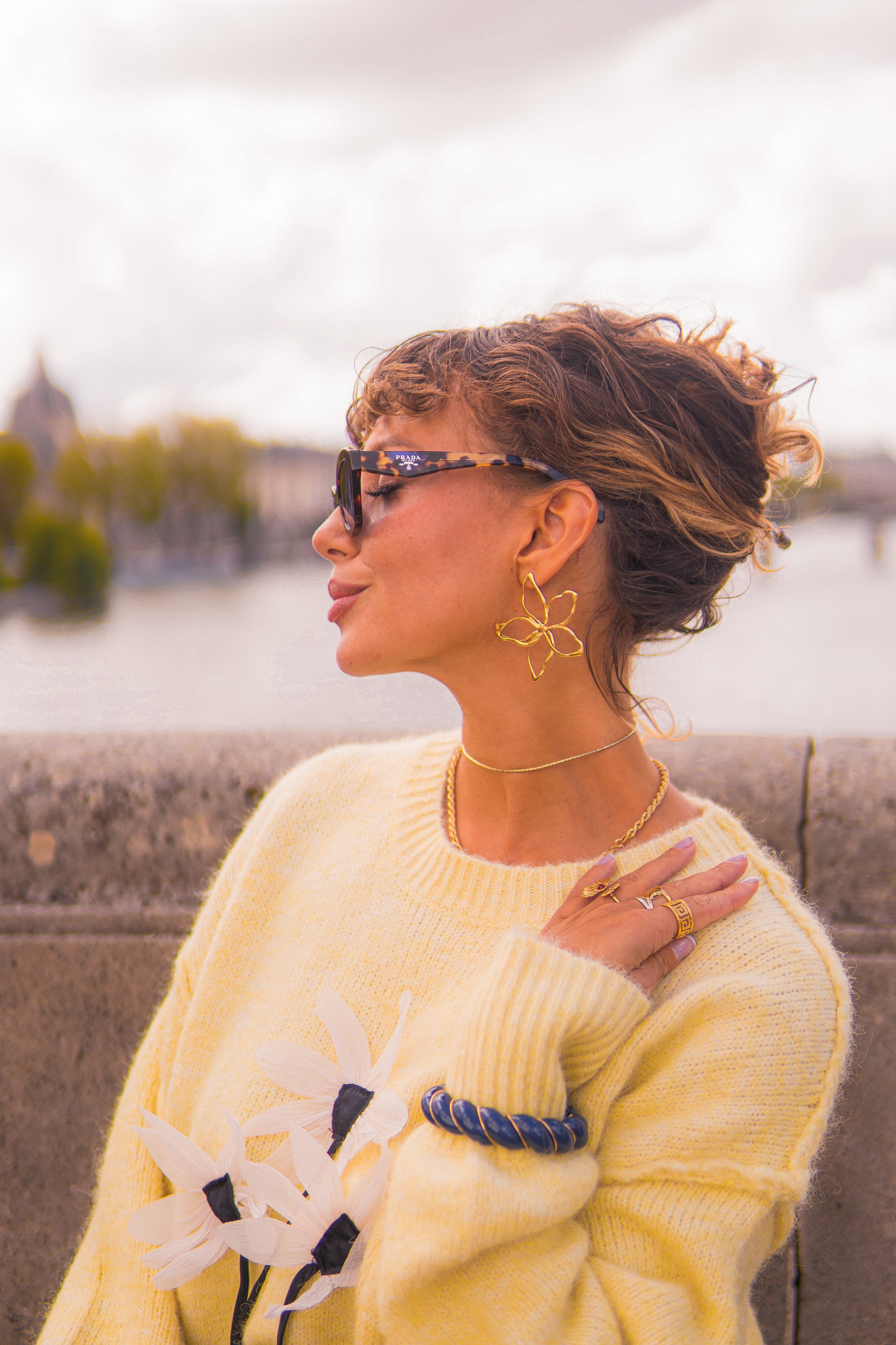 Pull en laine “Daisy Mood”