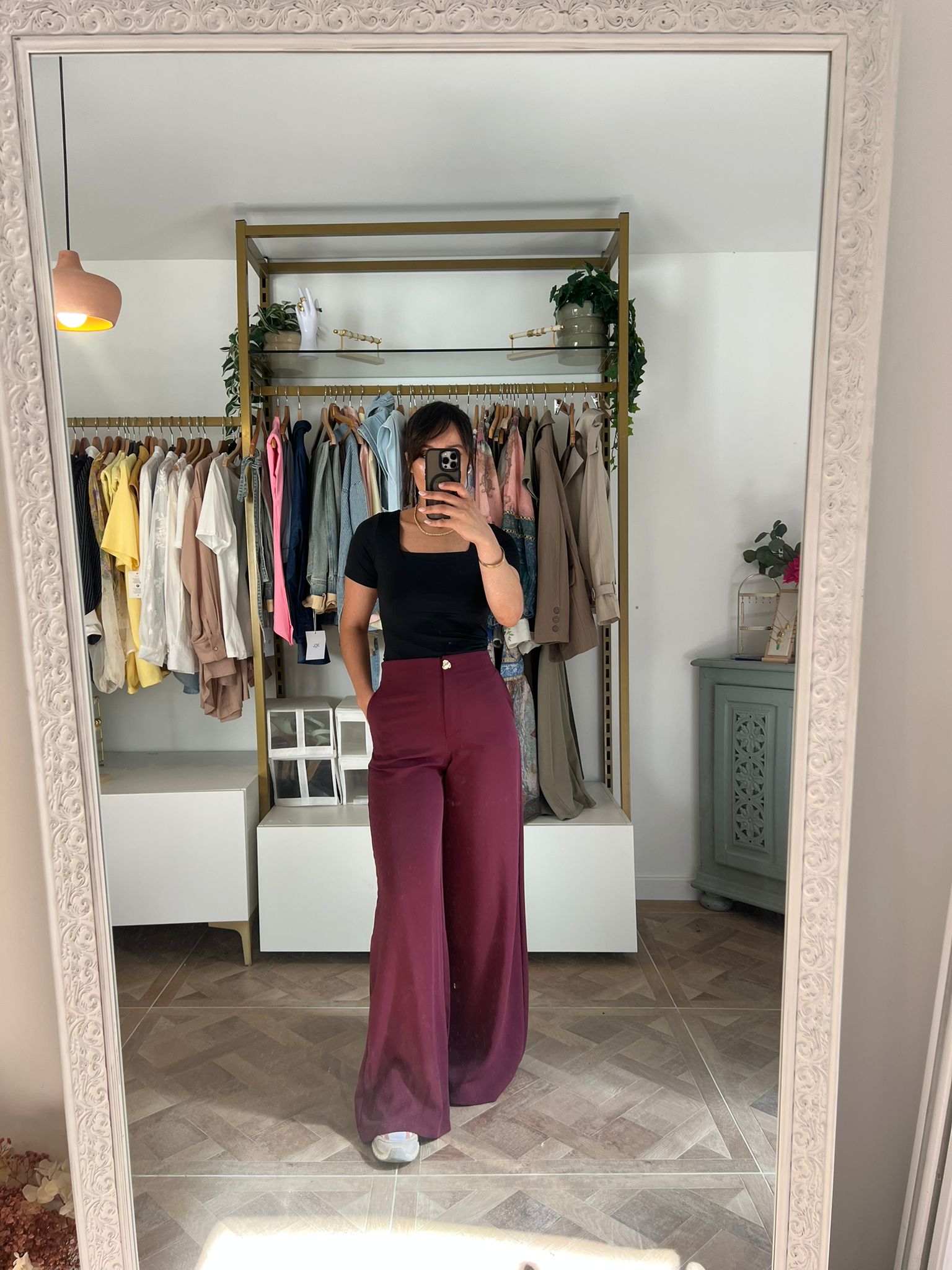 Pantalon palazzo