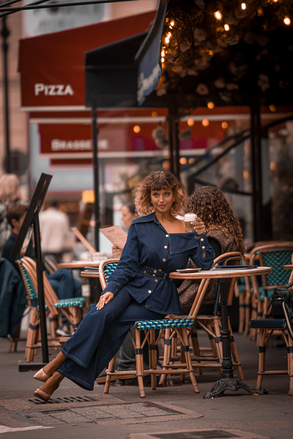 Ensemble denim brut