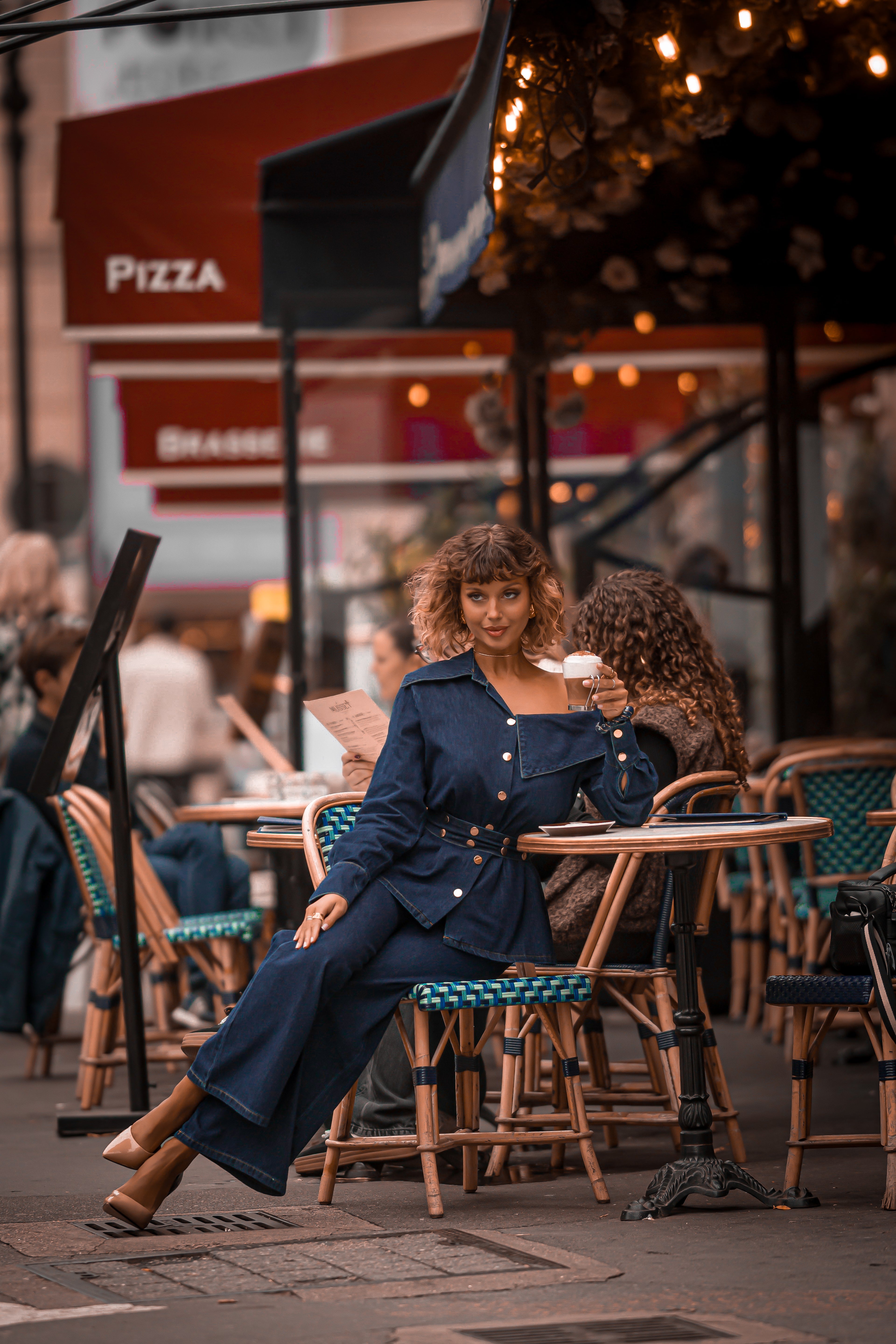 Ensemble denim brut