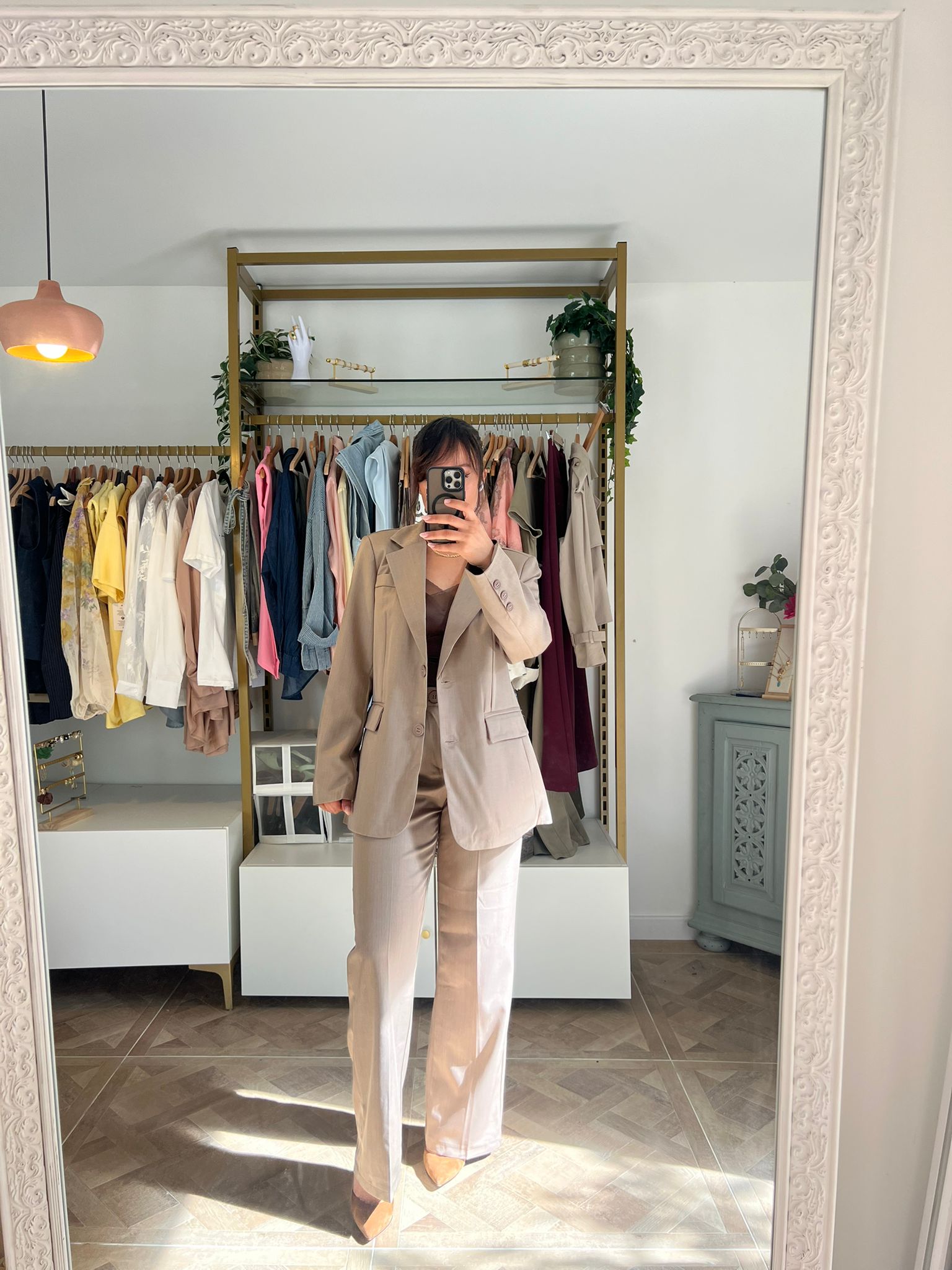 Ensemble tailleur droit