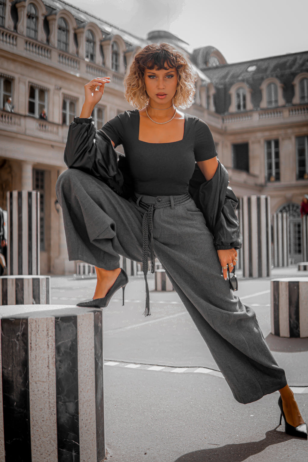 Haut “Carré Chic”