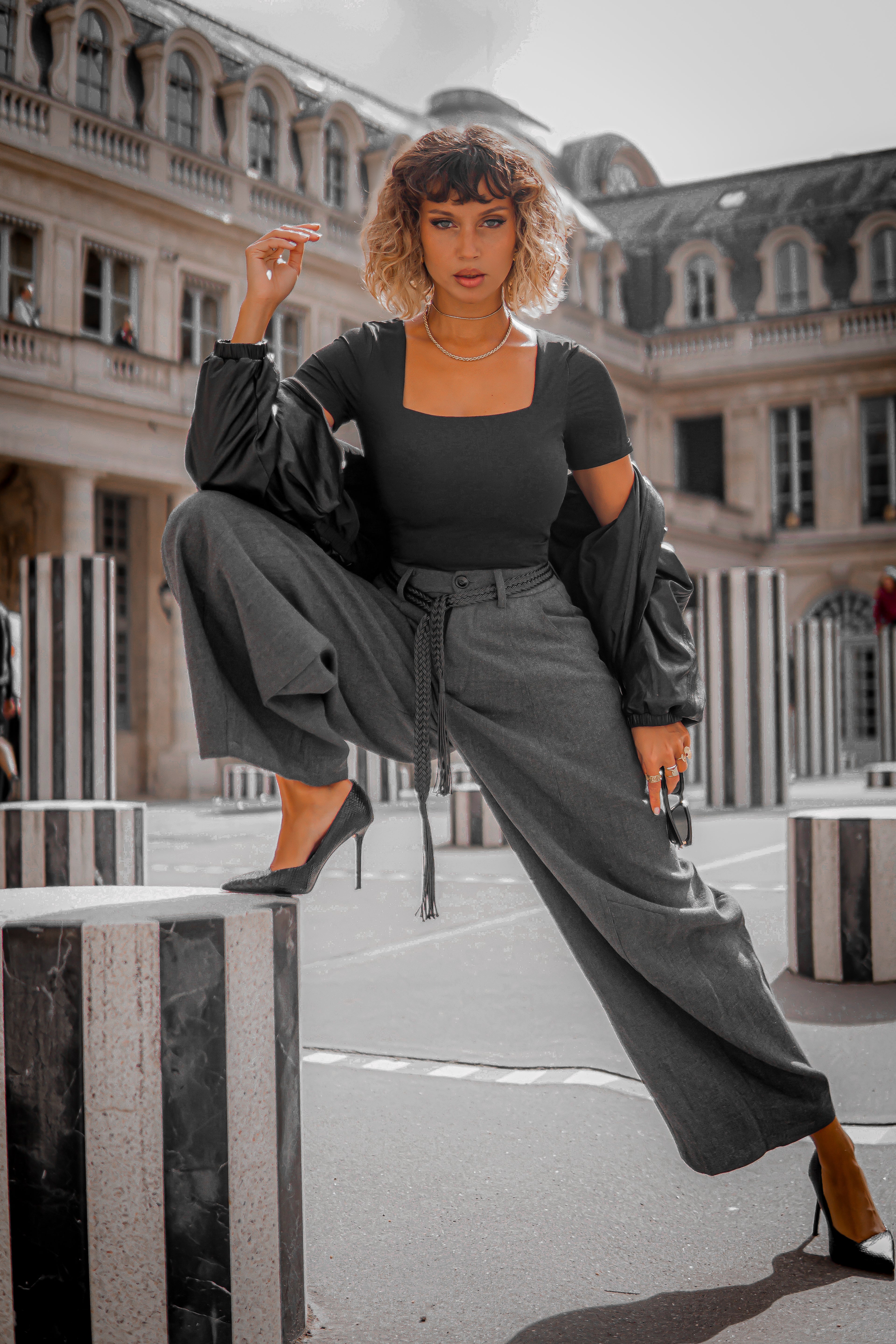 Haut “Carré Chic”