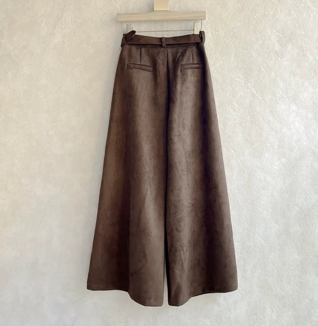 Pantalon "Nocturne Chocolat"