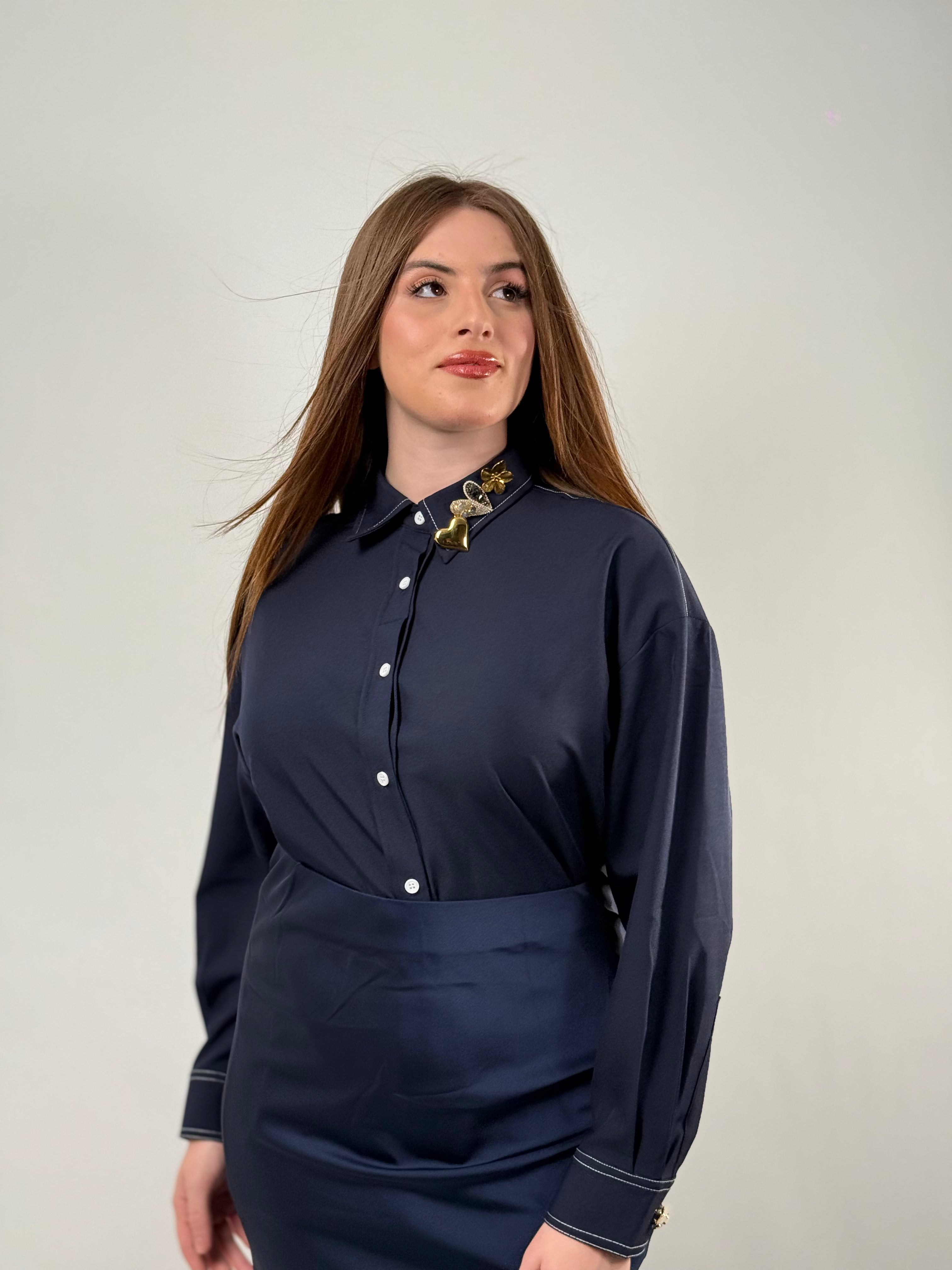 Chemise "Éclat Nocturne"