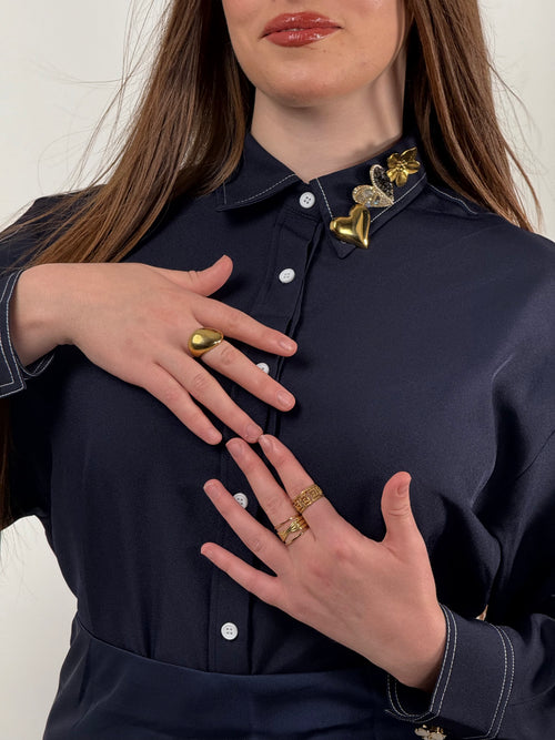 Chemise "Éclat Nocturne"
