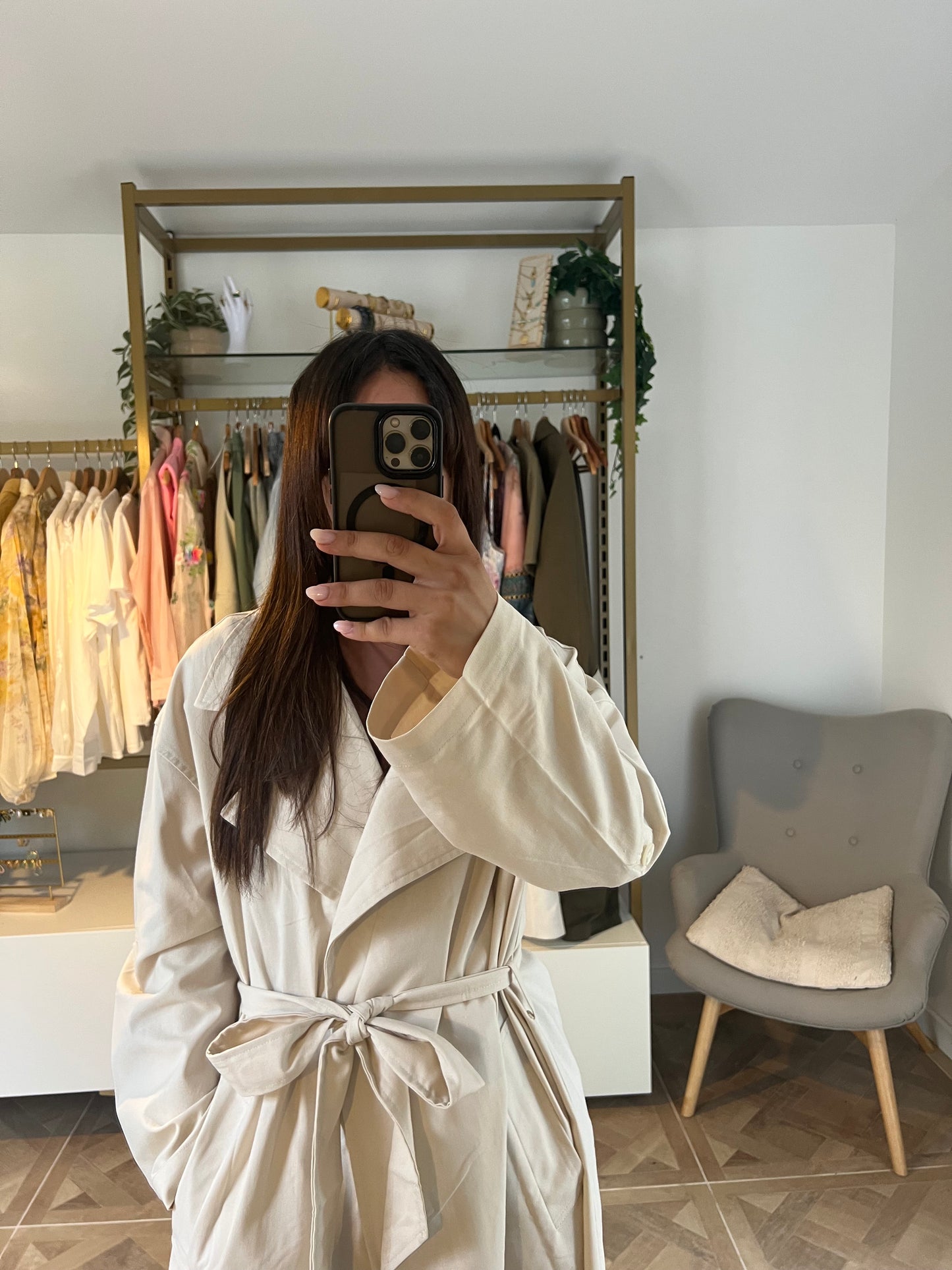 Trench beige